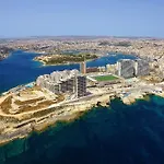 דירה Luxurious With Ocean Views And Pool In Tigne Point סליאמה